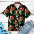 Sloth Hibiscus Flower Aloha Hawaiian Shirt Colorful Short Sleeve Summer Beach Casual Shirt For Men And Women