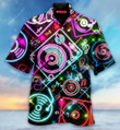Every Singaling Record Player In Memory Aloha Hawaiian Shirt Colorful Short Sleeve Summer Beach Casual Shirt For Men And Women