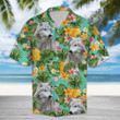 Tropical Pineapple Wolf Aloha Hawaiian Shirt Colorful Short Sleeve Summer Beach Casual Shirt For Men And Women