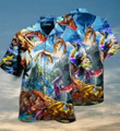 Fantasy Dragon World Aloha Hawaiian Shirt Colorful Short Sleeve Summer Beach Casual Shirt For Men And Women