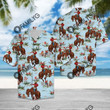 Awesome Cowboy Aloha Hawaiian Shirt Colorful Short Sleeve Summer Beach Casual Shirt For Men And Women