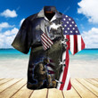 Veteran Aloha Hawaiian Shirt Colorful Short Sleeve Summer Beach Casual Shirt For Men And Women