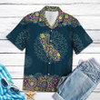 California Mandala Aloha Hawaiian Shirt Colorful Short Sleeve Summer Beach Casual Shirt For Men And Women