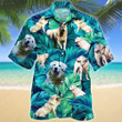 Kuvasz Dog Lovers Aloha Hawaiian Shirt Colorful Short Sleeve Summer Beach Casual Shirt For Men And Women