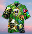 Where There Is Life There Is Hope Skull Aloha Hawaiian Shirt Colorful Short Sleeve Summer Beach Casual Shirt For Men And Women