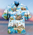 To Travel Is To Live Aloha Hawaiian Shirt Colorful Short Sleeve Summer Beach Casual Shirt For Men And Women