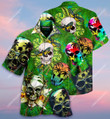 Where There Is Life There Is Hope Skull Aloha Hawaiian Shirt Colorful Short Sleeve Summer Beach Casual Shirt For Men And Women
