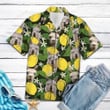 Alpacas Lemons Tropical Aloha Hawaiian Shirt Colorful Short Sleeve Summer Beach Casual Shirt For Men And Women