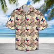 Mockingbird Texas Cream Aloha Hawaiian Shirt Colorful Short Sleeve Summer Beach Casual Shirt For Men And Women