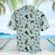 Horses And Cowgirls Aloha Hawaiian Shirt Colorful Short Sleeve Summer Beach Casual Shirt For Men And Women