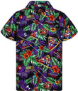 Vintage Retro Billiards Colorful Tropical Aloha Hawaiian Shirt Colorful Short Sleeve Summer Beach Casual Shirt For Men And Women