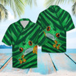 Red Eyes Tree Frog Aloha Hawaiian Shirt Colorful Short Sleeve Summer Beach Casual Shirt For Men And Women