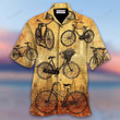 Vintage Bicycle Memory Aloha Hawaiian Shirt Colorful Short Sleeve Summer Beach Casual Shirt For Men And Women