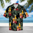 Drink Beer Get Good Time Aloha Hawaiian Shirt Colorful Short Sleeve Summer Beach Casual Shirt For Men And Women