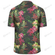 Palm Leaves Pineapples Jungle Leaf Aloha Hawaiian Shirt Colorful Short Sleeve Summer Beach Casual Shirt For Men And Women