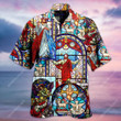 Jesus Is My King Aloha Hawaiian Shirt Colorful Short Sleeve Summer Beach Casual Shirt For Men And Women