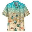 Turtle Aloha Hawaiian Shirt Colorful Short Sleeve Summer Beach Casual Shirt For Men And Women
