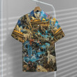 3D Noah Animals Aloha Hawaiian Shirt Colorful Short Sleeve Summer Beach Casual Shirt For Men And Women