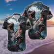 Cool Dinosaurs Aloha Hawaiian Shirt Colorful Short Sleeve Summer Beach Casual Shirt For Men And Women