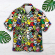 Parrots Aloha Hawaiian Shirt Colorful Short Sleeve Summer Beach Casual Shirt For Men And Women