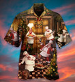 Food Merry Christmas Aloha Hawaiian Shirt Colorful Short Sleeve Summer Beach Casual Shirt For Men And Women