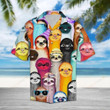 Sloth Aloha Hawaiian Shirt Colorful Short Sleeve Summer Beach Casual Shirt For Men And Women