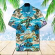 Sea Turtle Coconut Island Tropical Aloha Hawaiian Shirt Colorful Short Sleeve Summer Beach Casual Shirt For Men And Women