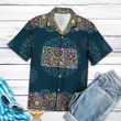 Kansas Mandala Aloha Hawaiian Shirt Colorful Short Sleeve Summer Beach Casual Shirt For Men And Women