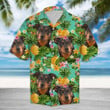 Tropical Pineapple Beauceron Aloha Hawaiian Shirt Colorful Short Sleeve Summer Beach Casual Shirt For Men And Women