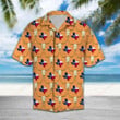Texas Longhorn Aloha Hawaiian Shirt Colorful Short Sleeve Summer Beach Casual Shirt For Men And Women