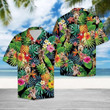 Giraffe Aloha Hawaiian Shirt Colorful Short Sleeve Summer Beach Casual Shirt For Men And Women