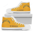 Los Angeles Chargers Nfl High Top Shoes