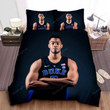 Indiana Pacers Cassius Stanley Portrait Picture Bed Sheet Spread Comforter Duvet Cover Bedding Sets
