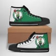 Boston Celtics Nba Basketball High Top Shoes