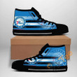 Philadelphia 76ers Nba Basketball  High Top Shoes