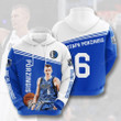 Sports Basketball Nba Dallas Mavericks Kristaps Porzingis 3D All Over Print Hoodie, Zip-up Hoodie