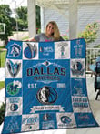 Dallas Mavericks Quilt Blanket 01