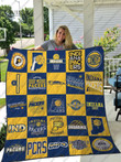 Indiana Pacers Quilt Blanket Ver 25
