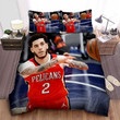 New Orleans Pelicans Lonza Ball Passing The Ball Bed Sheet Spread Comforter Duvet Cover Bedding Sets