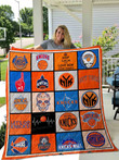 New York Knicks All Season Plus Size Quilt Blanket