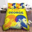 Los Angeles Clippers Paul George Reflection Bed Sheet Spread Comforter Duvet Cover Bedding Sets