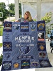 Memphis Grizzlies Quilt Blanket Ver 17