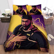 Los Angeles Lakers Animated Anthony Davis Artwork Bed Sheet Spread Comforter Duvet Cover Bedding Sets
