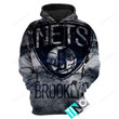 Nba - Brooklyn Nets 3d Hoodie Style 03