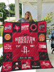 Houston Rockets Quilt Blanket 01