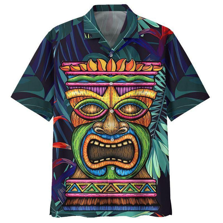 Native Aloha Hawaiian Shirt Colorful Short Sleeve Summer Beach Casual Shirt For Men And Women