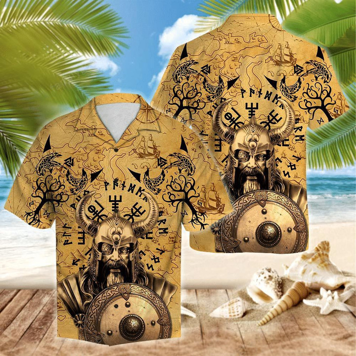Go To Valhalla Aloha Hawaiian Shirt Colorful Short Sleeve Summer Beach Casual Shirt For Men And Women