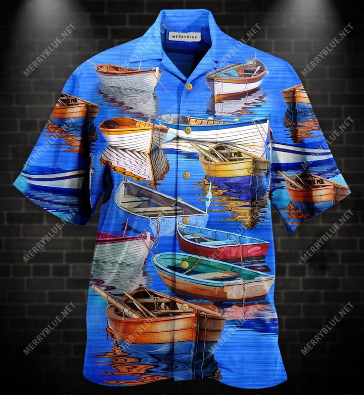 Life Is Better On The Boat Aloha Hawaiian Shirt Colorful Short Sleeve Summer Beach Casual Shirt For Men And Women