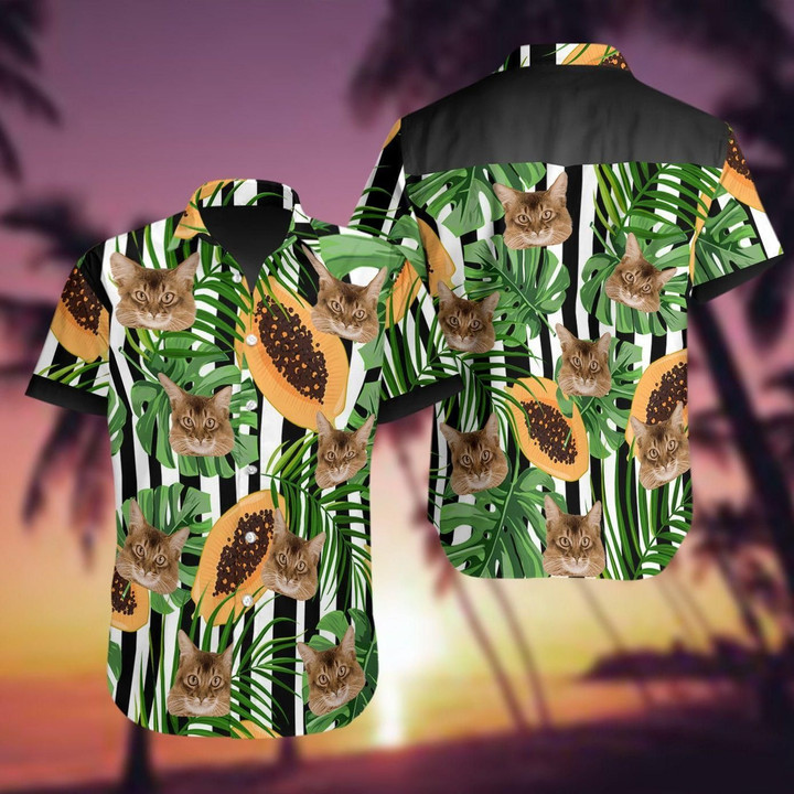 Norwegian Forest Cat Aloha Hawaiian Shirt Colorful Short Sleeve Summer Beach Casual Shirt For Men And Women