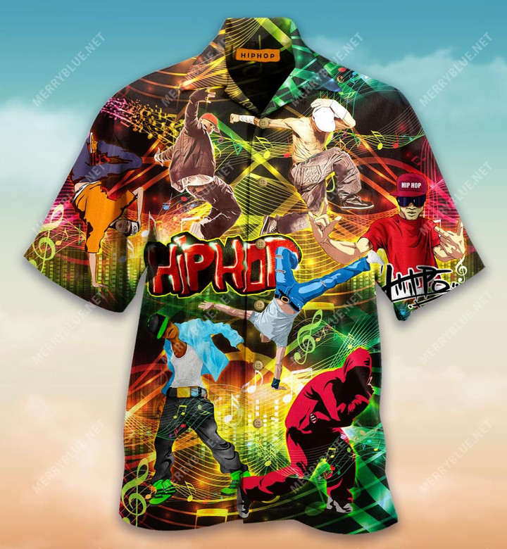 Hiphop Never Die Aloha Hawaiian Shirt Colorful Short Sleeve Summer Beach Casual Shirt For Men And Women